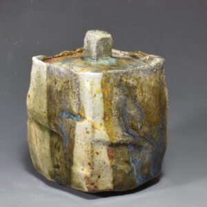 Squared Lidded Jar