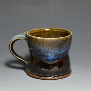 Small Black and blue mug 1