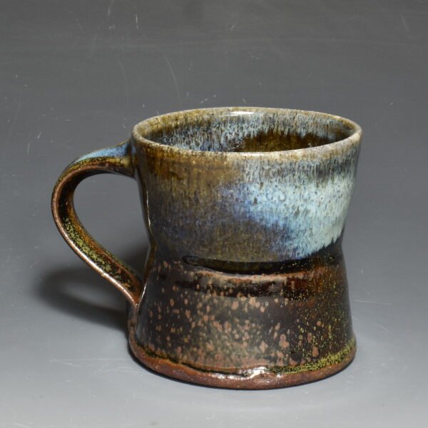 Waisted Black and blue mug - Image 2